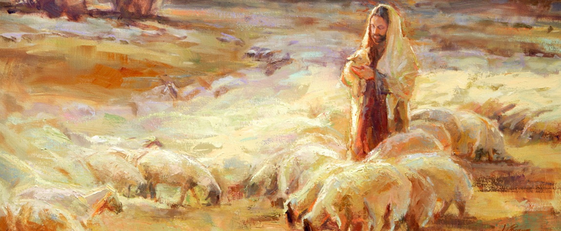 Jesus , The Good Shepherd <br /> I have come so that they have <br />life, and have it abundantly